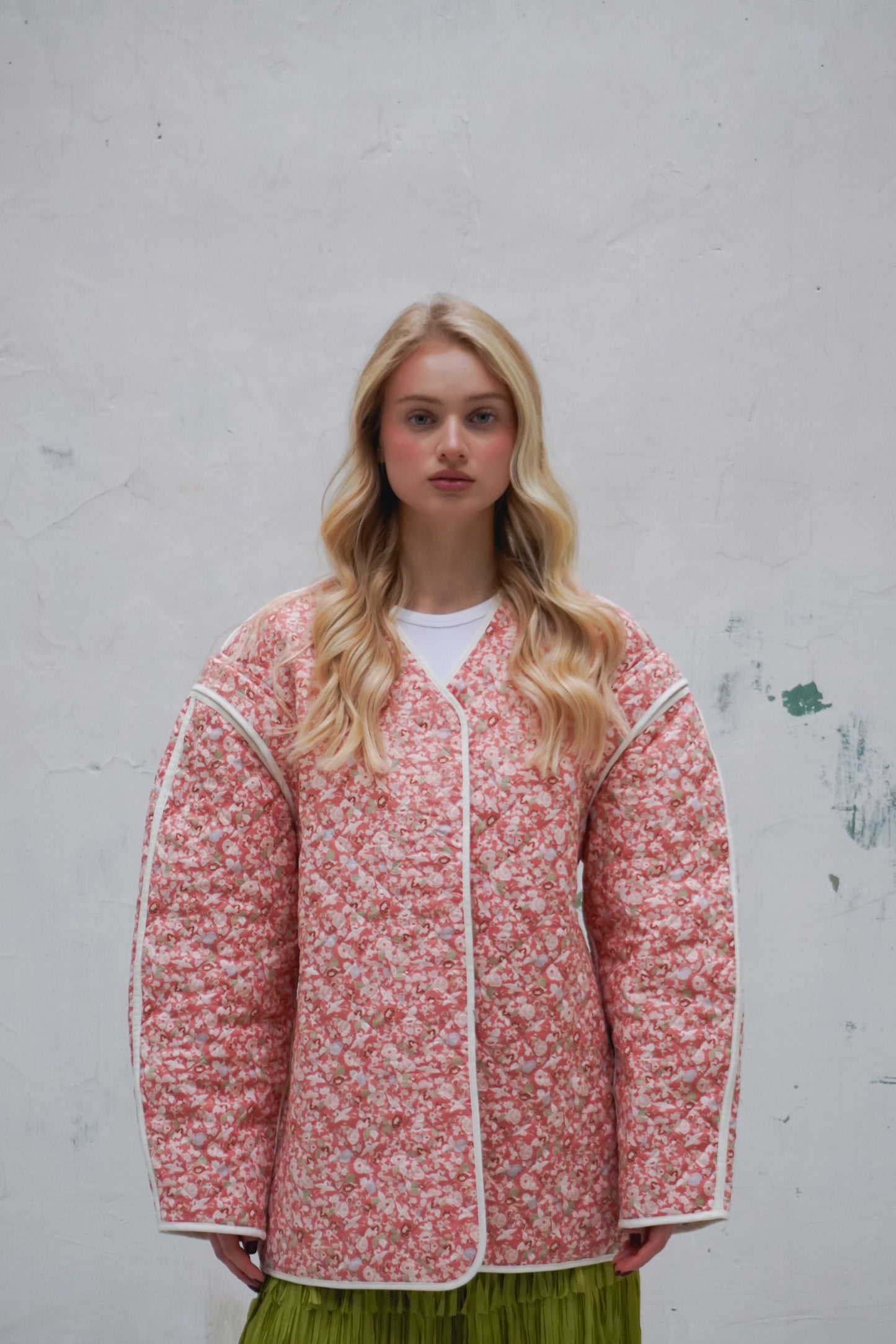 Overshirt Flowered Steppe
