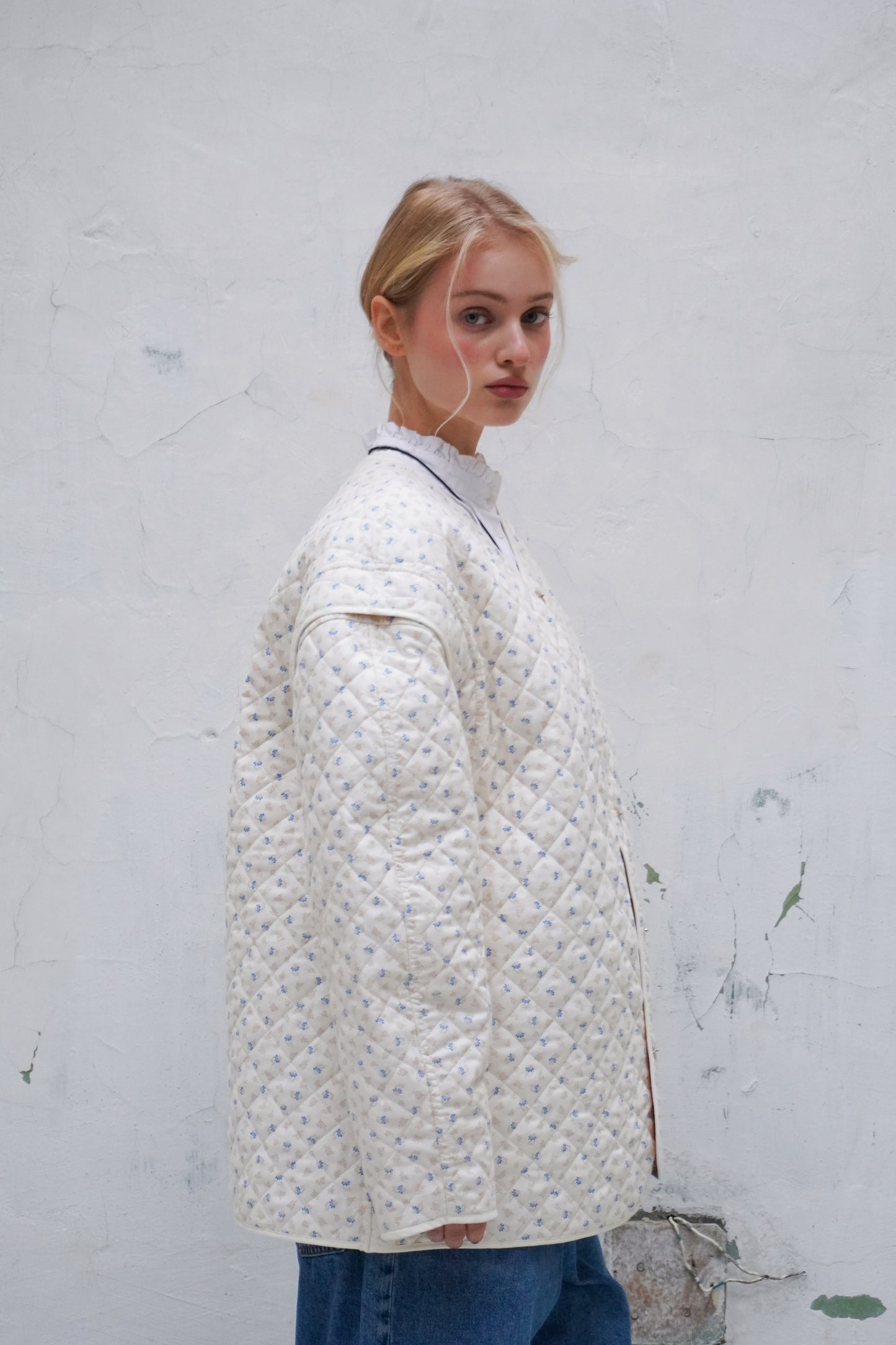 Overshirt Flowered Steppe
