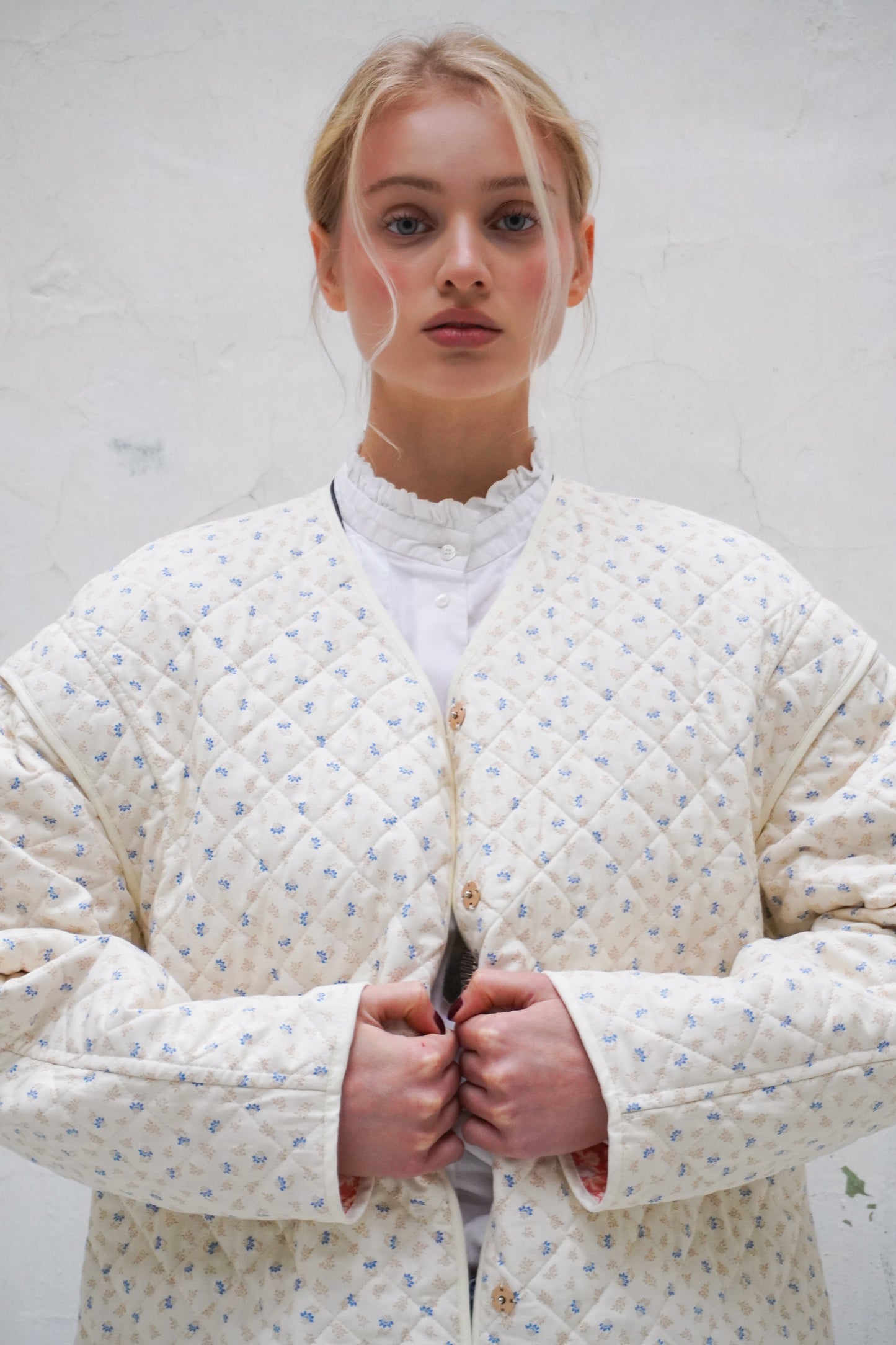 Overshirt Flowered Steppe