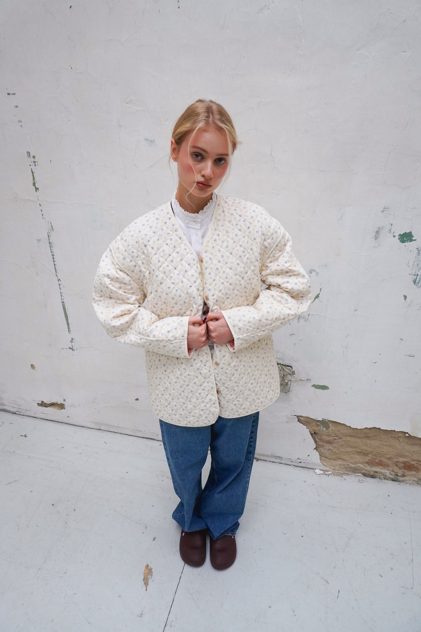 Overshirt Flowered Steppe