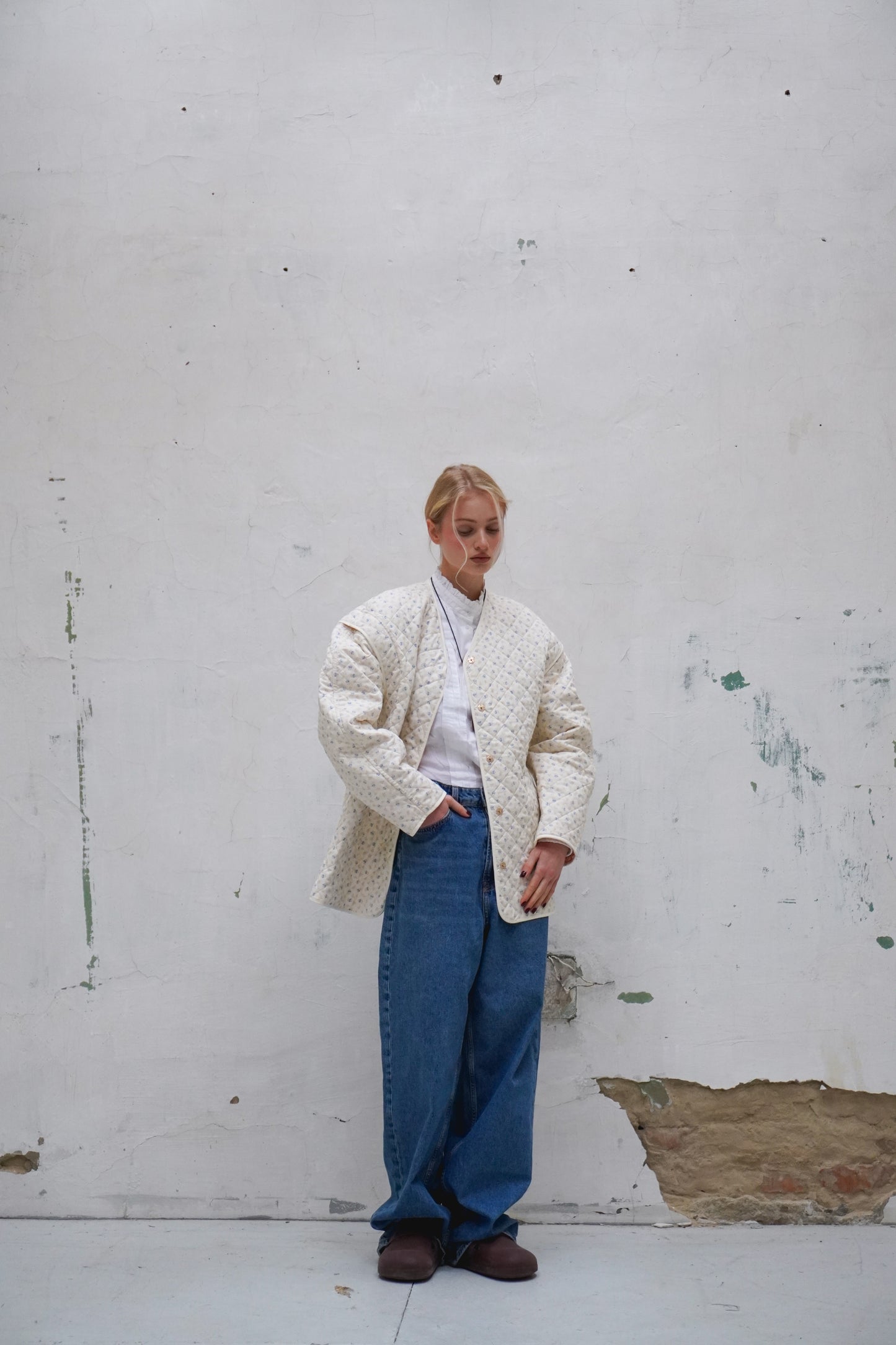 Overshirt Flowered Steppe